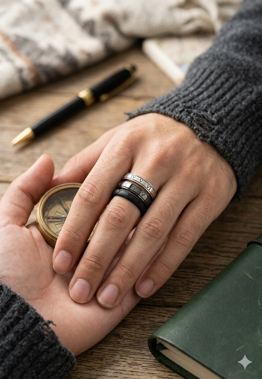 انگشتر وایکینگ پسرانه